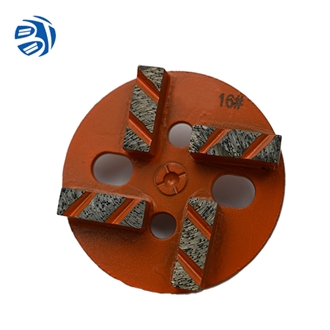 BTS11 4 Bar Segments Concrete Diamond Metal Polishing Pads