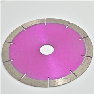 Durable Cutting Diamond Small Saw Blade 100 Mm Custom Size