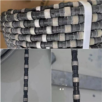 Granite Stone Quarry Diamond Wire Saw Marble Cutting
