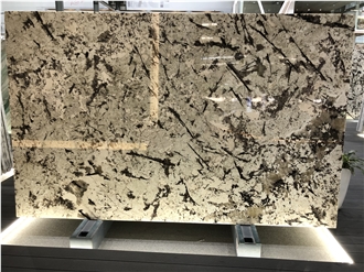 Big Crystal Brazil Pandora Granite Slabs For Kitchen