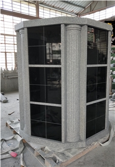 Granite Columbarium Niches For Cemetery Usage