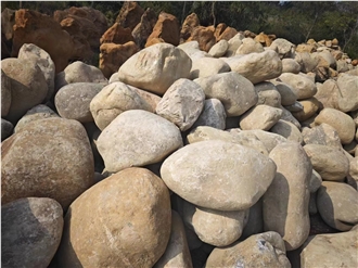 Natural Stone River Landscaping Boulders For Garden