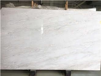 White Jade Cary Ice Marble Slabs For Villa Decoration