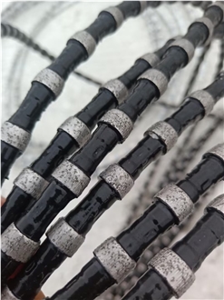 Diamond Rubber Wire For Granite And Natural Qurtzite Quarry
