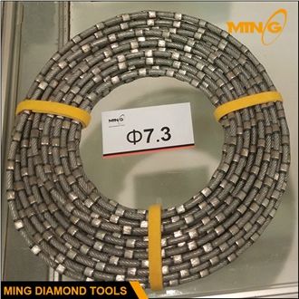 Multiwire For Granite And Quartzite Block Cutting