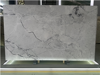 New Calacatta Grey Marble Slab For Floor Tile