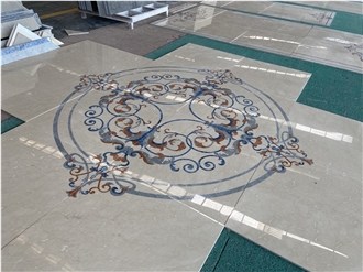 Marble Meddalion For Lobby Flooring Foyer Medallion