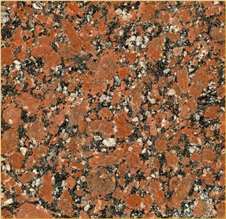 GR1, GR2 – Rosso Santiago Red Granite Slabs