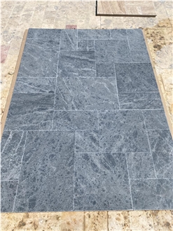 Bluestone Marble French Pattern Floor Tiles Set