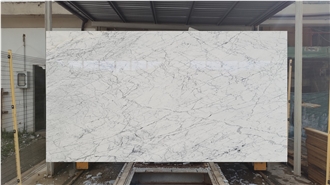 Carrara White Marble Slabs Tiles