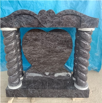 Bahama Blue Granite Monument