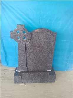 Bahama Blue Granite Monument