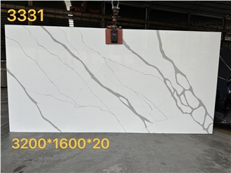 Fish Maw White Engineered Marble