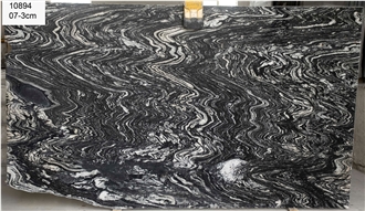 Sunset Black Granite Slabs