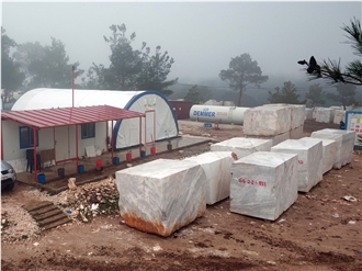 Mugla Dolomite White Marble - Lugga White Marble Quarry
