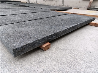 China Black Granite Garden Step Paving Stone