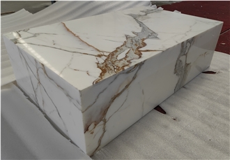 Handmade Unique Luxury Calacatta Marble  Furniture