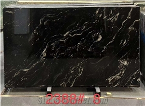 Black Milky Way Granite Slabs