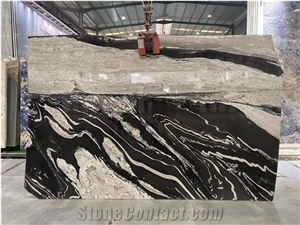 Copacabana Black Granite Slabs  Tiles