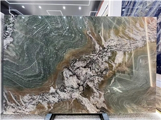 Crystal Volupia Maestro Green Maestro Quartzite Slabs