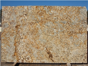 Golden Silver Granite Slabs