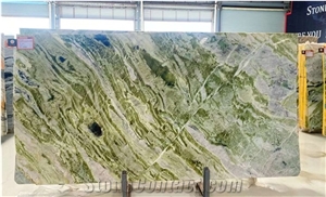 Irish Connemara Green Marble Stone Big Slab Tiles