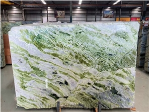 Irish Connemara Green Marble Stone Big Slab Tiles