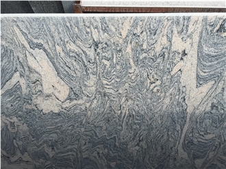 Beautiful China Juparana Grey Granite Tiles