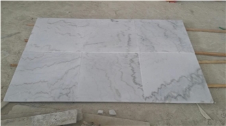 Beautiful Guangxi White Marble Tiles