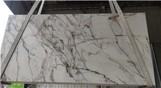 Artificial Arabescato Gold Sintered Stone Slabs