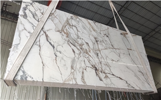 Artificial Arabescato Gold Sintered Stone Slabs