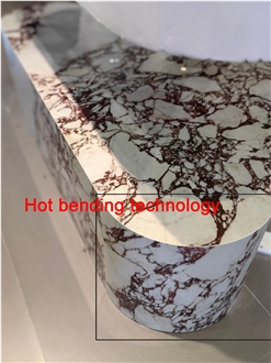 Artificial Calacatta Viola Sintered Stone Slabs