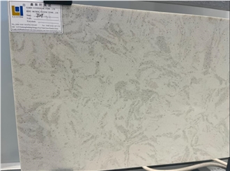 Carrara Mist Quartz Slab