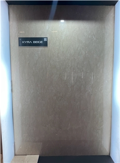 Kyra Beige Marble Finished Product