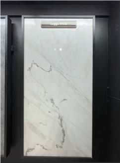 Lugga White Marble Slab