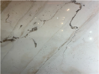 Lugga White Marble Slab