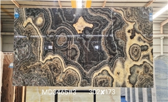 Black Onyx Slab Tiles