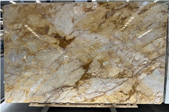 California Sunshine Marble Slabs For Flooring Wall