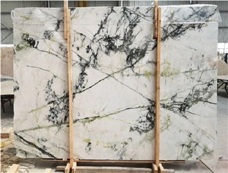 Clivia White Marble Slab For Wall