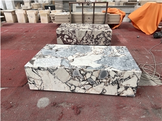 Ocean Breccia Capraia Marble Custom Table