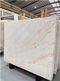 Polished Bianco Royal Marble Slab  For Tiles