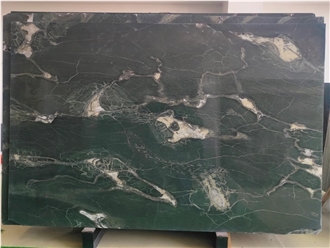 Polished Sage Green Marble Slab For Wall Floor Tiles