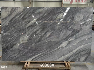 Bardiglio Nuvolato Manhattan Grey Marble Slabs Interior Tile