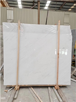 Polaris Marble Slabs Kavala White Semi-White Tile