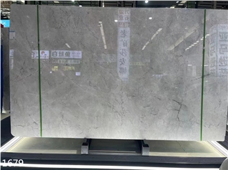 Super White Marble Slabs White Fantasy Brazil Arabescato