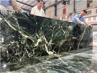 Verde Decalio Marble Slabs Naoussa Green Aliakmon Stone