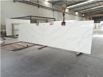 20Mm 30Mm Polished Artificial 5059 White Quartz Slabs