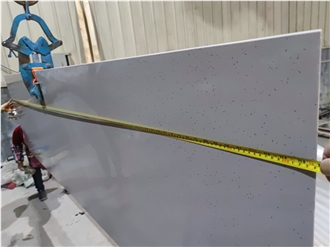 GOLDTOP OEM/ODM 1014 Grey Quartz Slabs