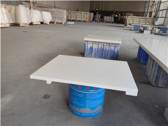 GOLDTOP OEM/ODM 2003 White Quartz Slabs
