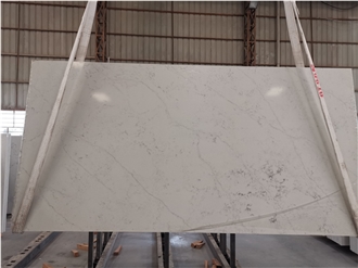 GOLDTOP OEM/ODM 4002 White Quartz Slabs